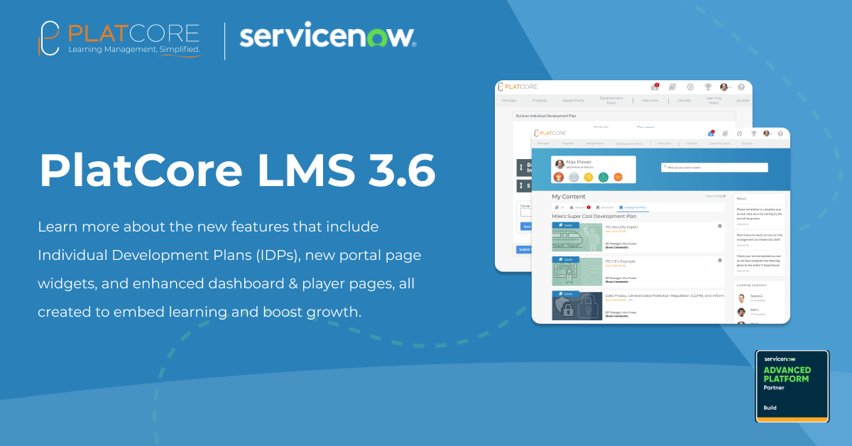 Introducing PlatCore LMS 3.6